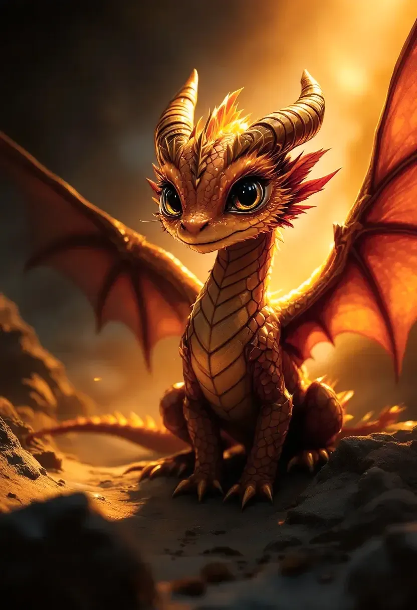Bronze Dragon Wyrmling