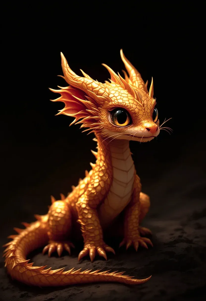 Gold Dragon Wyrmling