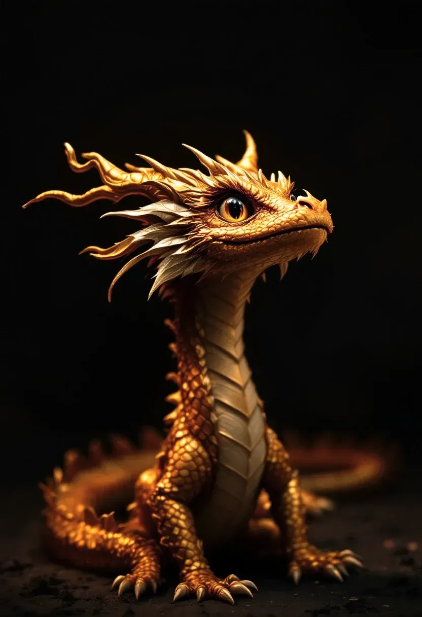 Young Brass Dragon