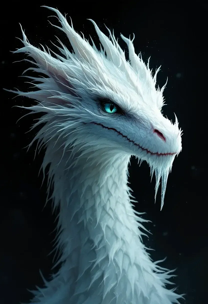Young White Dragon
